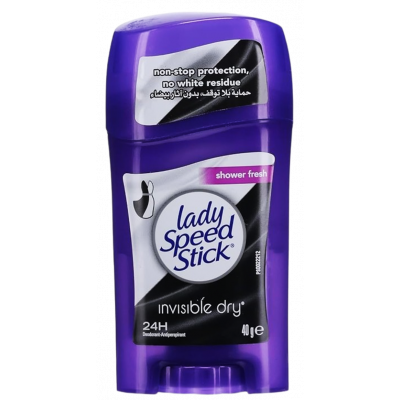 LADY SPEED STICK INVISIBLE DRY SHOWER FRESH ANTIPERSPIRANT DEODORANT 65 G
